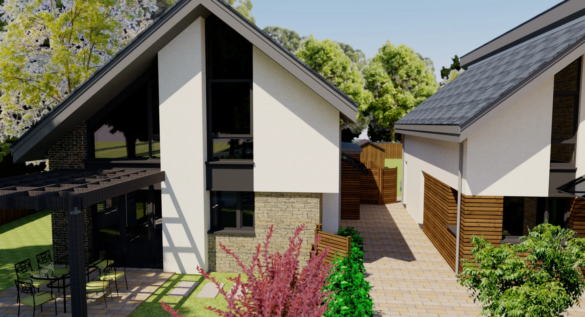 Contemporary Architecture Housing, Hampshire (1)
