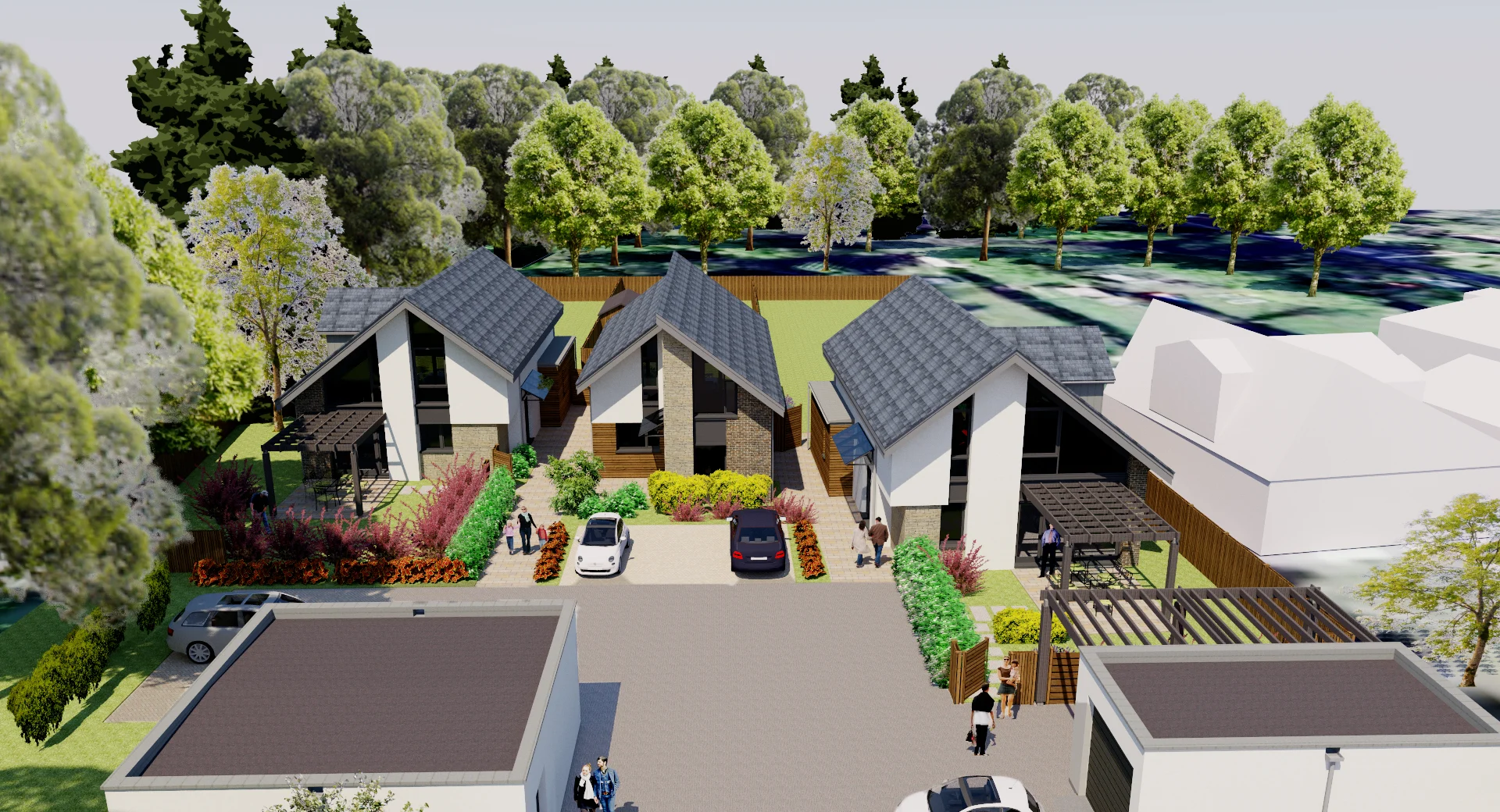 Contemporary Architecture Housing, Hampshire (5)